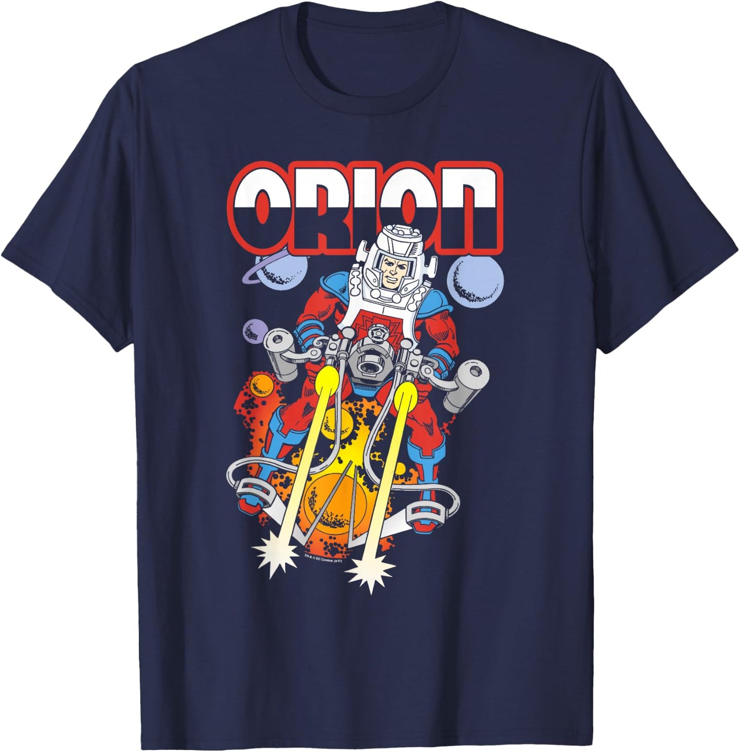 Justice League Orion T-Shirt - T-Shirt | Navy