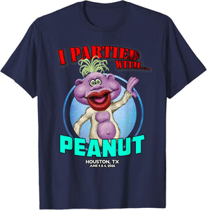 Peanut Houston, TX (2026) T-Shirt - T-Shirt | Navy