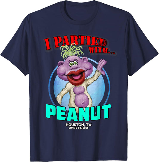 Peanut Houston, TX (2026) T-Shirt - T-Shirt | Navy