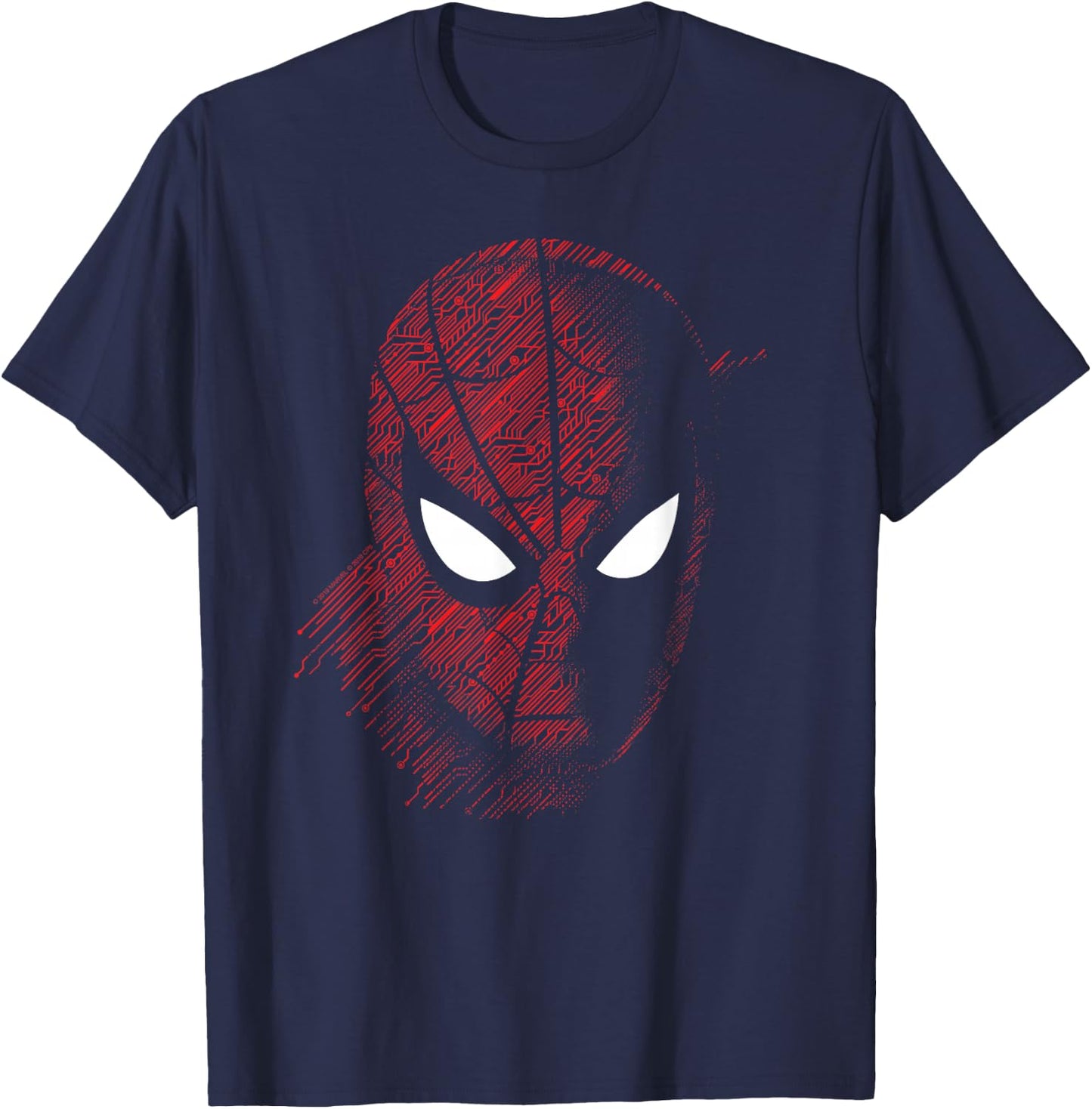 Marvel Spider-Man: Far from Home Close Up Small T-Shirt - T-Shirt | Navy