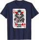 Alice in Wonderland Queen of Hearts - We're All Mad Here T-Shirt - T-Shirt | Navy