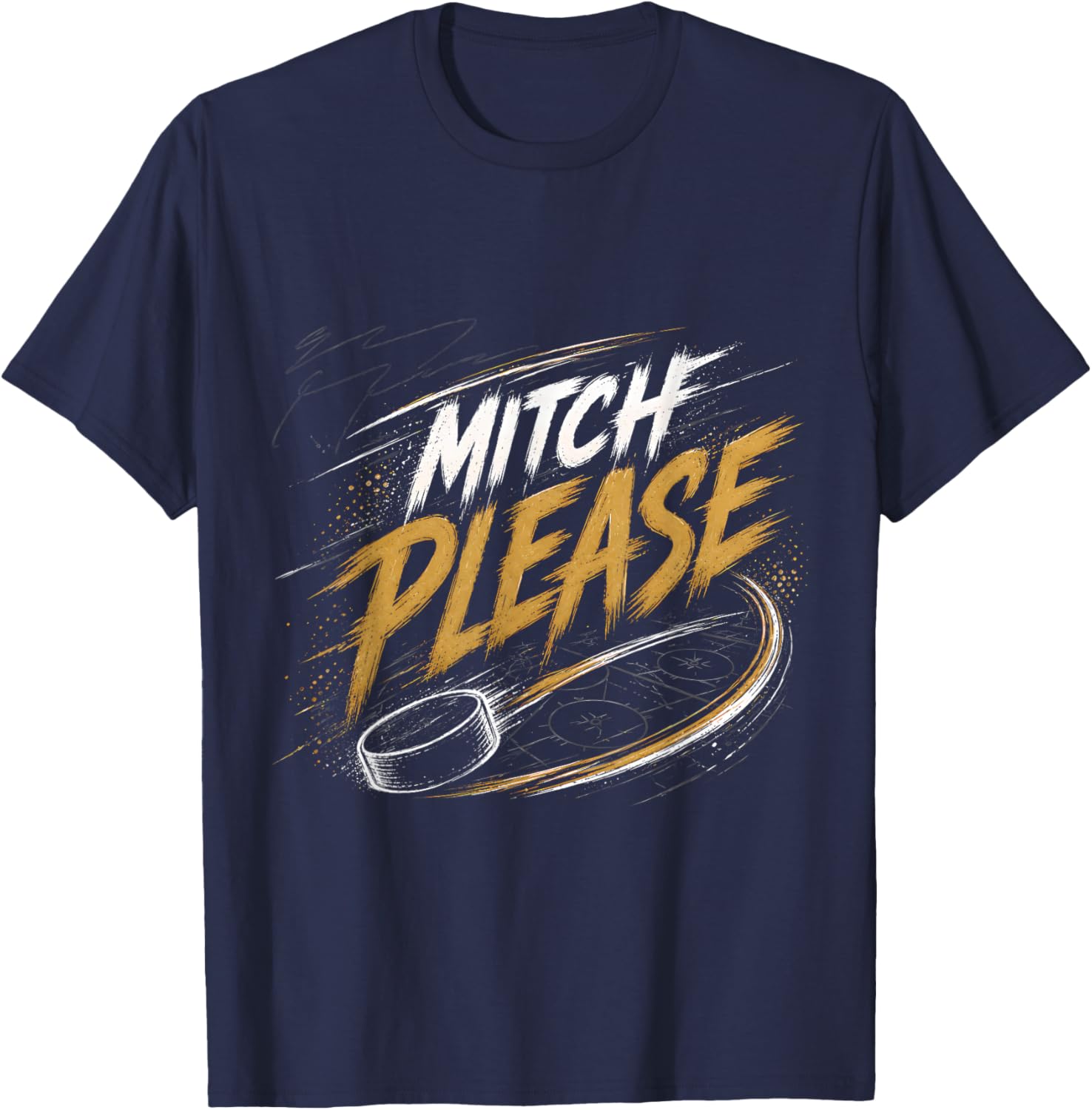 Mitch Please T-Shirt - T-Shirt | Navy