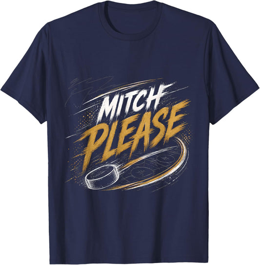 Mitch Please T-Shirt - T-Shirt | Navy
