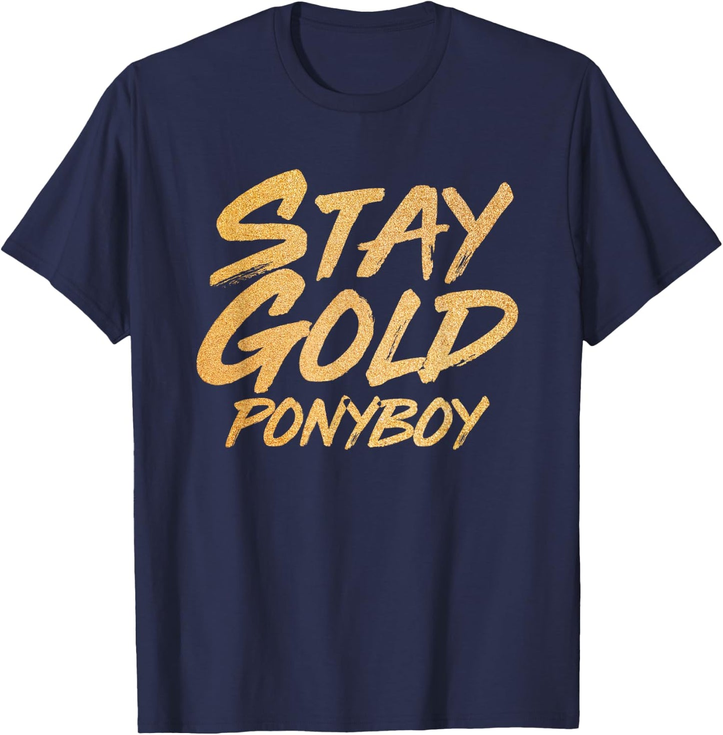 Stay Gold Ponyboy T-Shirt - T-Shirt | Navy
