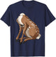 Reindeer Shirt Adult Kids Men Women Brown Deer Costume T-Shirt - T-Shirt | Navy
