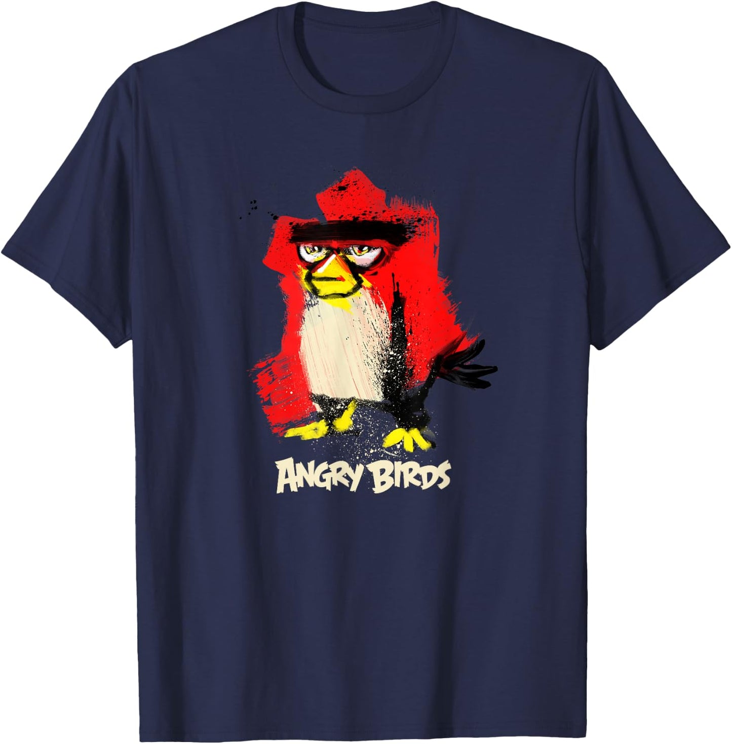 Angry Birds Red Gloom Official Merchandise T-Shirt - T-Shirt | Navy