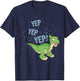 Land Before Time Ducky Yep Yep Yep Sprinkle T-Shirt - T-Shirt | Navy