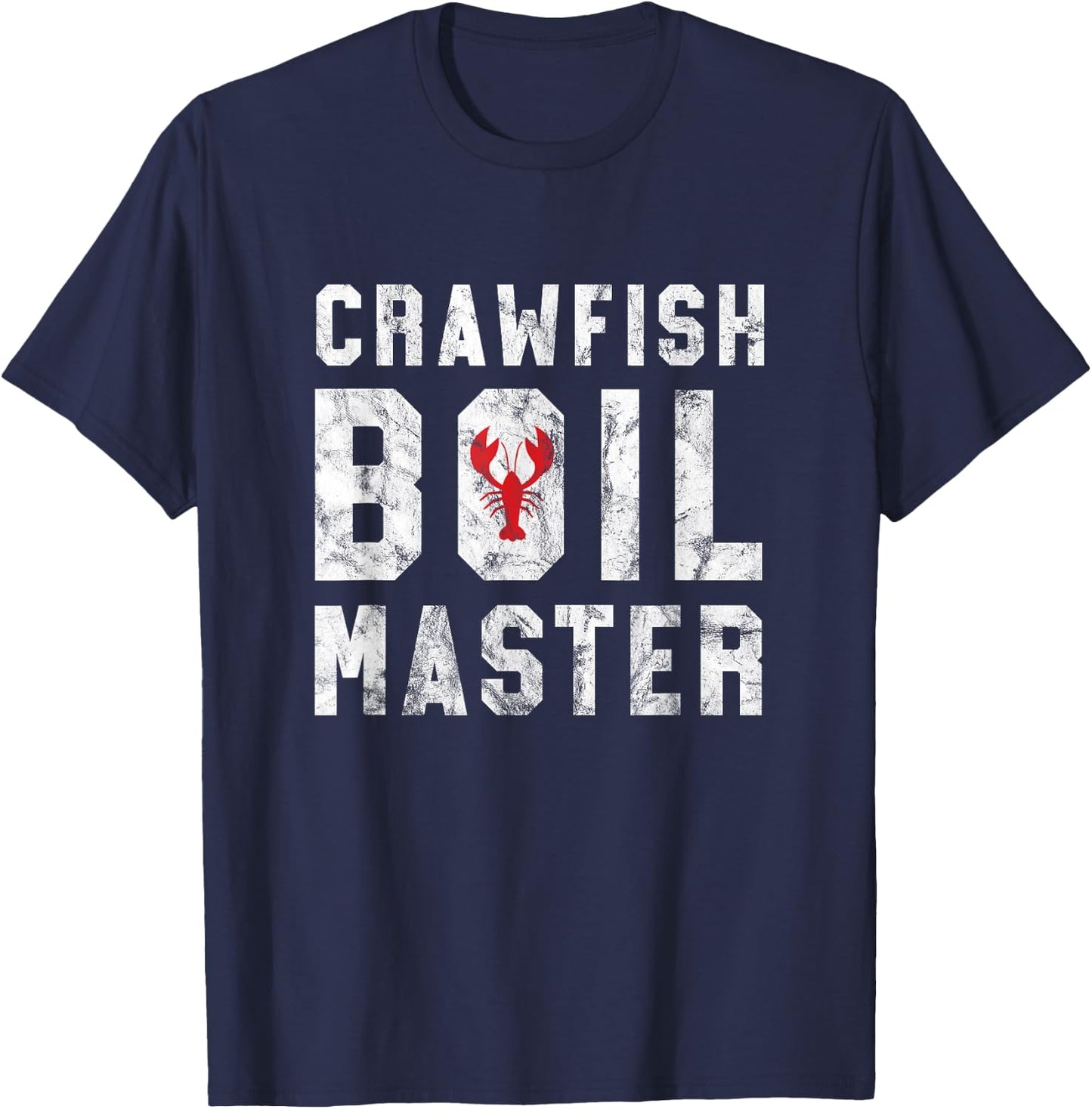 Crawfish Boil Master Cajun Festival Crawfish Crew T-Shirt - T-Shirt | Navy