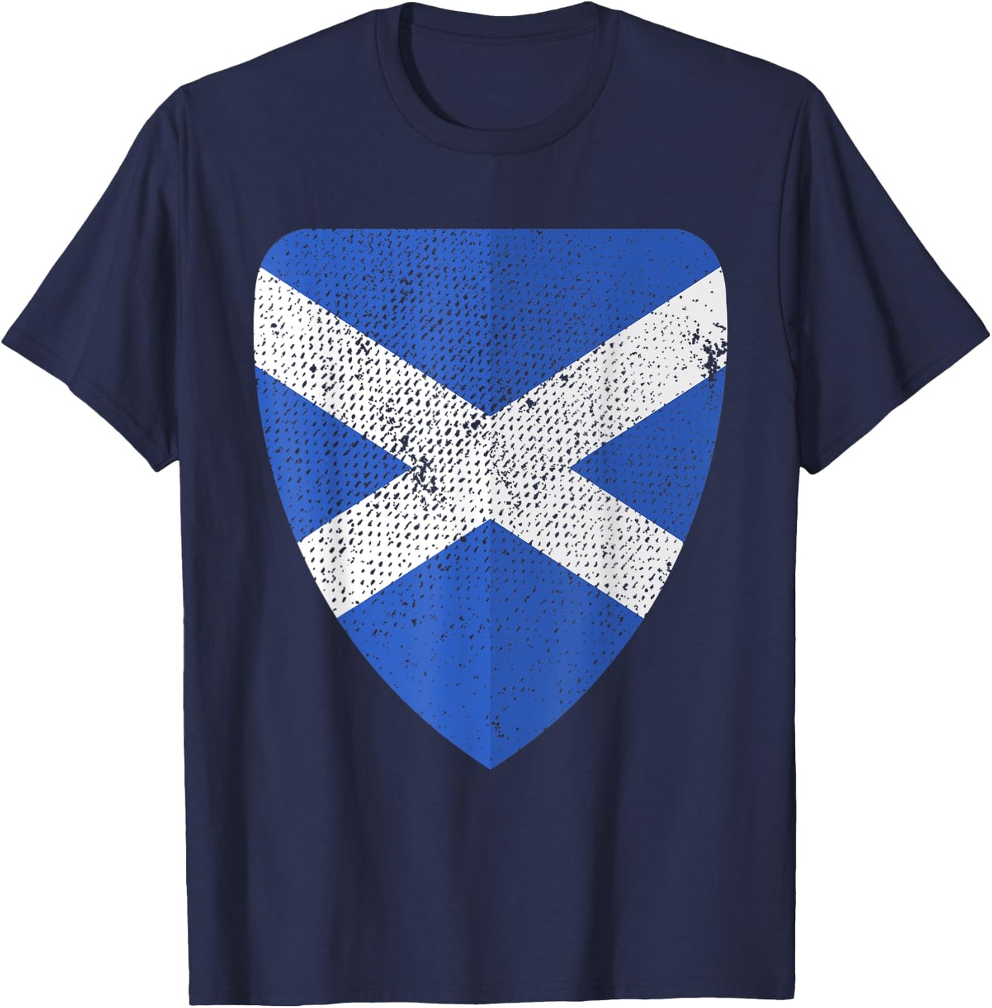 Scotland Flag Jersey 2018 Soccer Football Futbol Shirt T-Shirt - T-Shirt | Navy