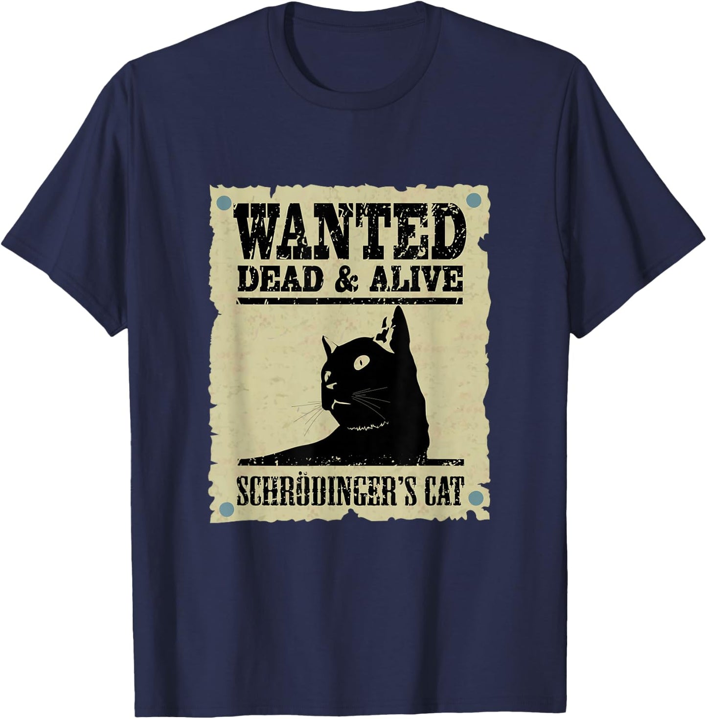 Schrodinger's Cat Physic , Sheldon T-Shirt - T-Shirt | Navy