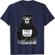 Free Hugs from Grizzly Bear T-Shirt - T-Shirt | Navy