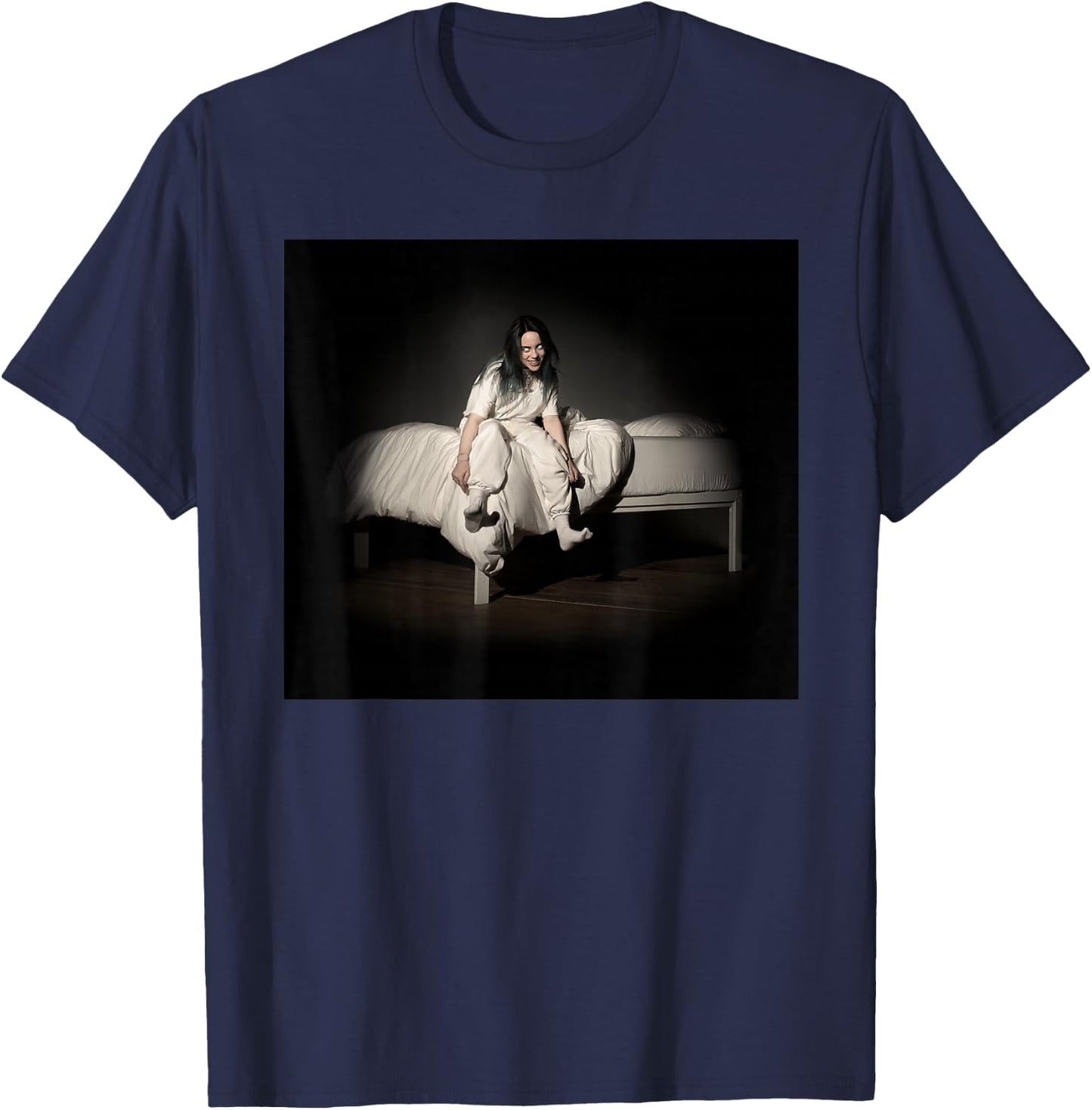 Billie Eilish Official Sweet Dreams T-Shirt - T-Shirt | Navy