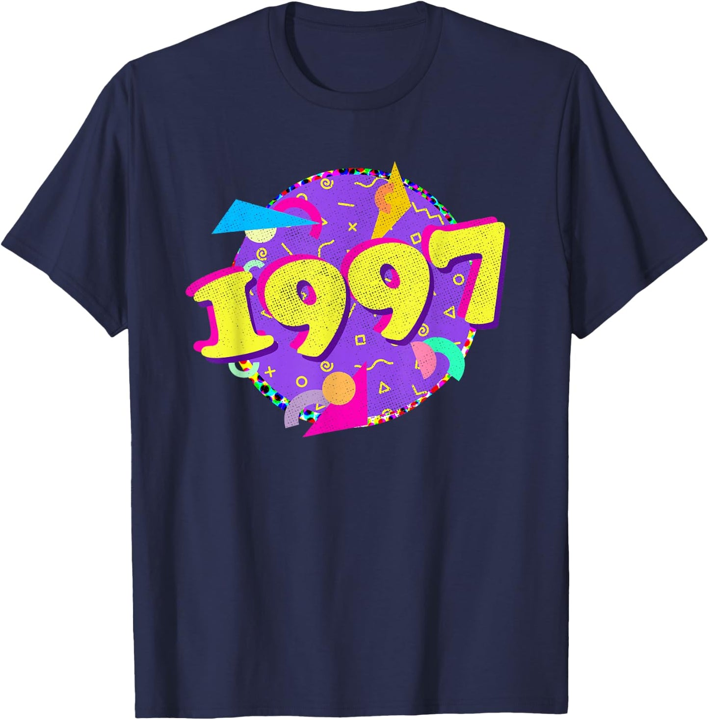 Birthday Retro 90s Style 1997 T-Shirt - T-Shirt | Navy
