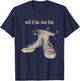 Well if The Shoe Fish, wear it Shoe Fish Cursed Y2K Fih T-Shirt - T-Shirt | Navy