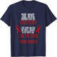 Stroke Awareness I Am The Storm Stroke Warrior Quotes T-Shirt - T-Shirt | Navy