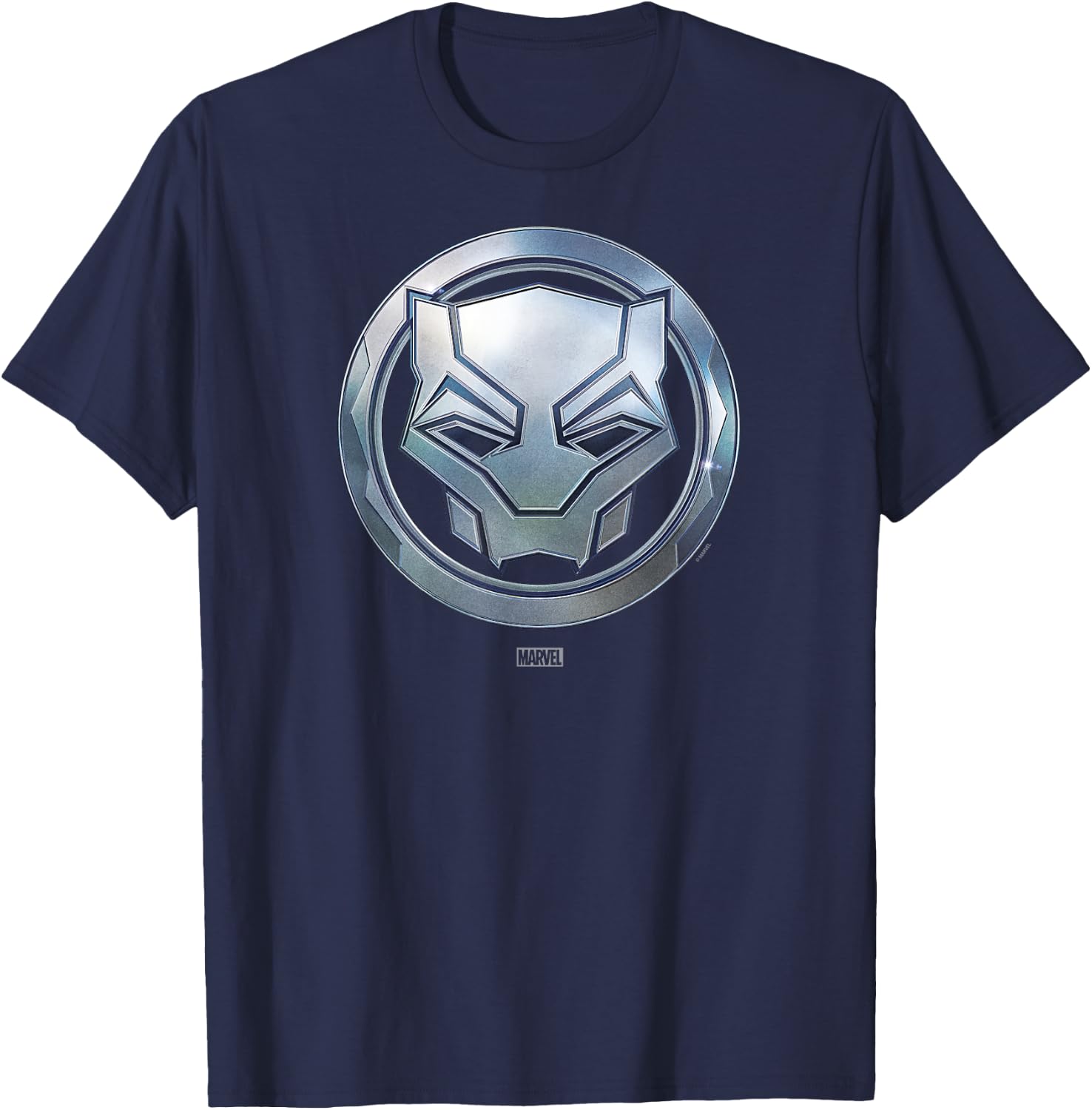 Black Panther - Circle Logo T-Shirt - T-Shirt | Navy