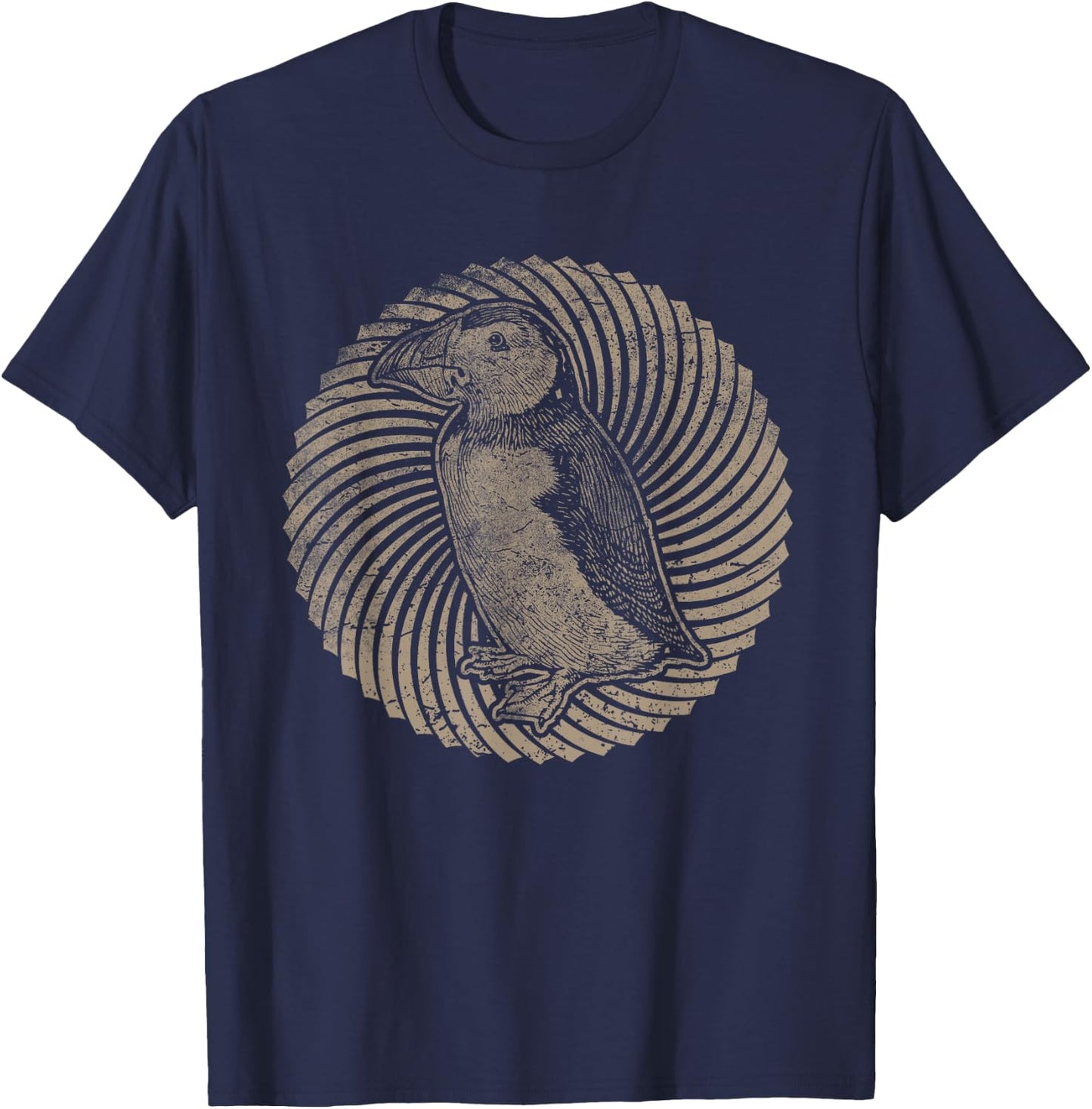Love Puffins Cute Puffin Love Iceland Gifts T-Shirt - T-Shirt | Navy