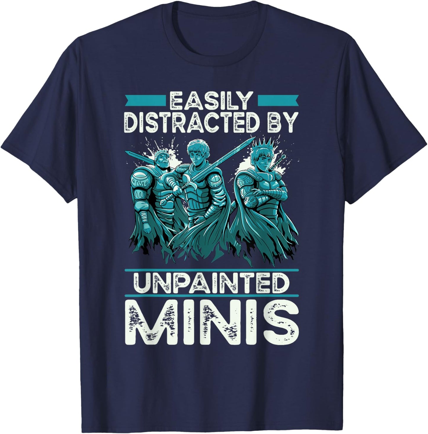 Miniature Painting T-Shirt - T-Shirt | Navy