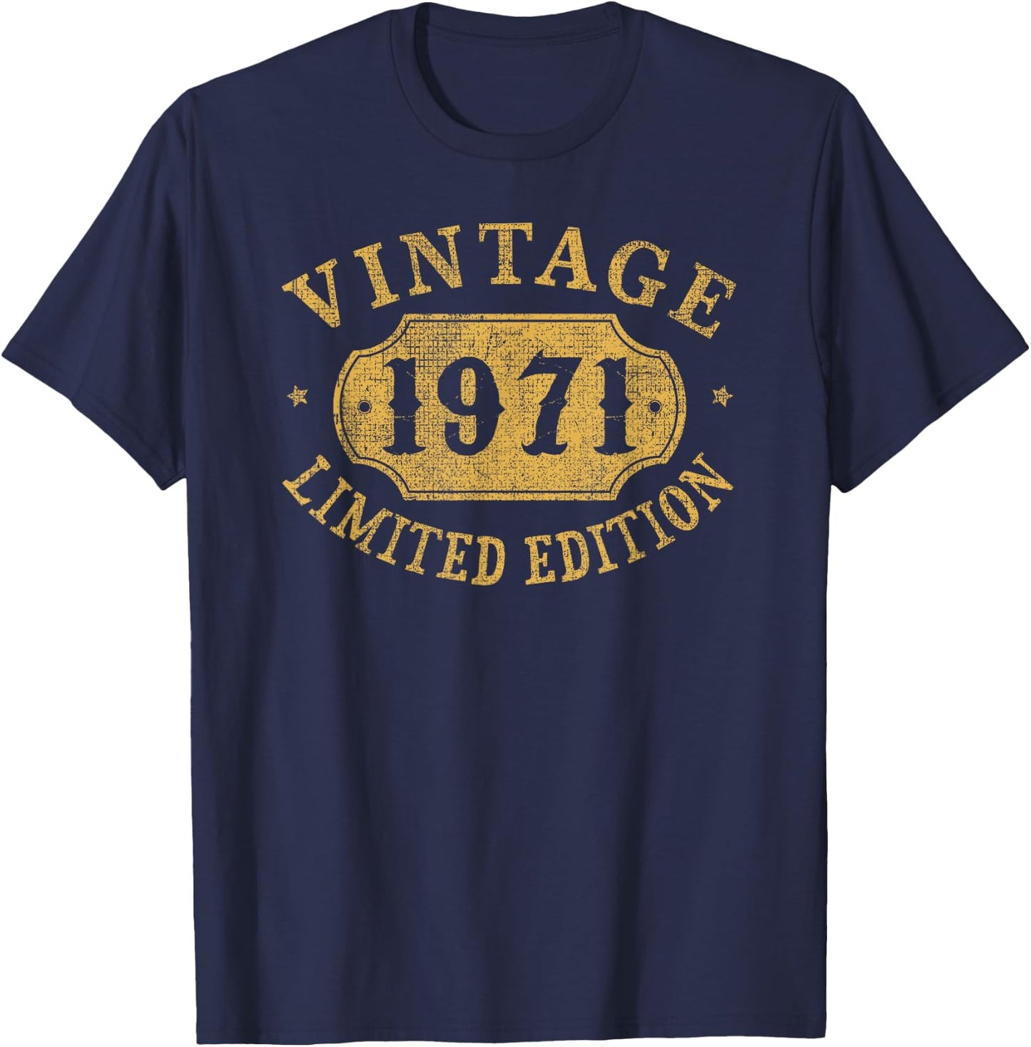 54th Birthday Women 54 Year old Men Funny 1971 54 Year Old T-Shirt - T-Shirt | Navy