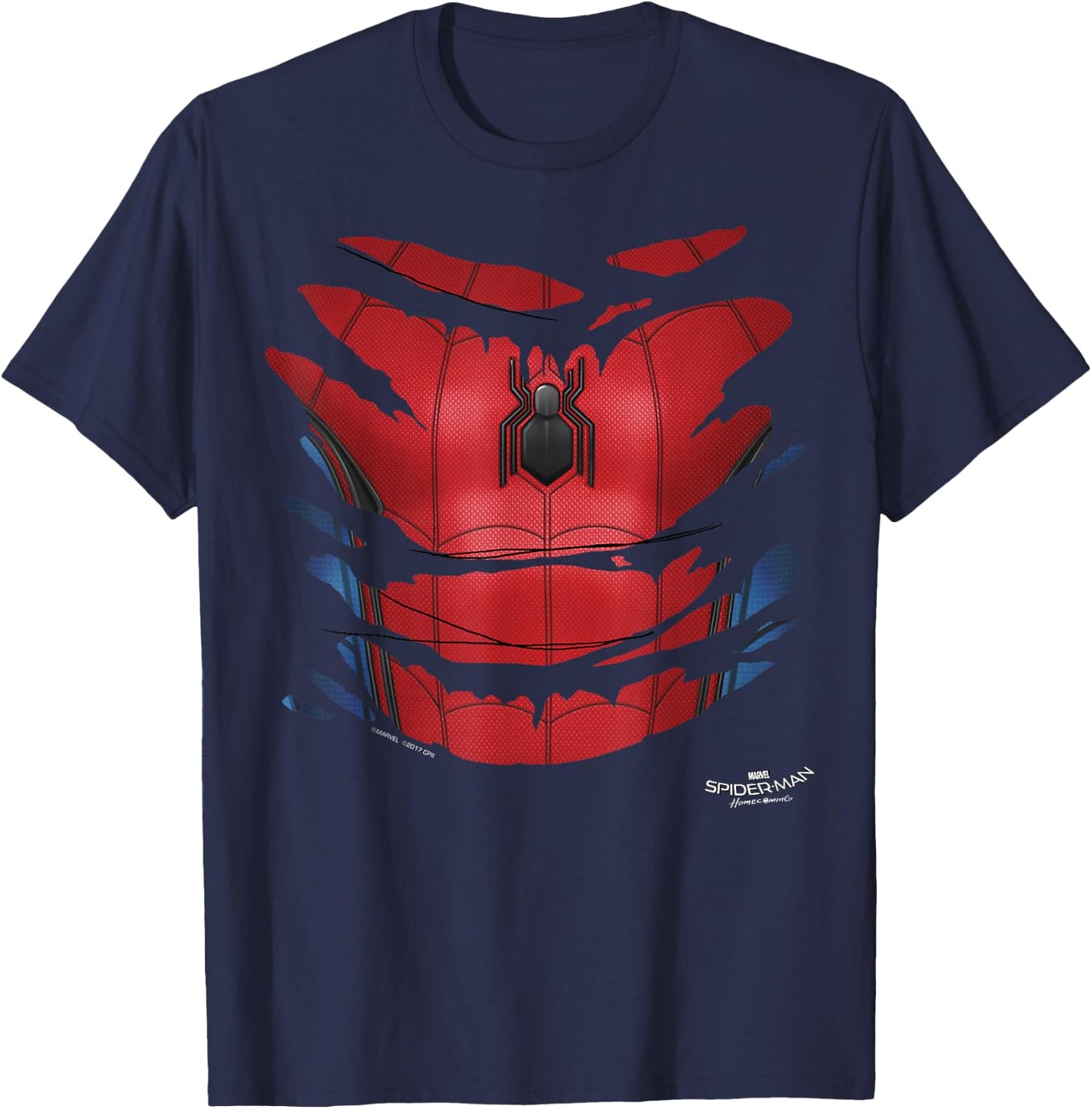 Marvel Spider-Man Homecoming Halloween Spidey Costume T-Shirt - T-Shirt | Navy
