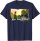 Shrek Fiona & Shrek Once Upon A Time Text Poster T-Shirt - T-Shirt | Navy
