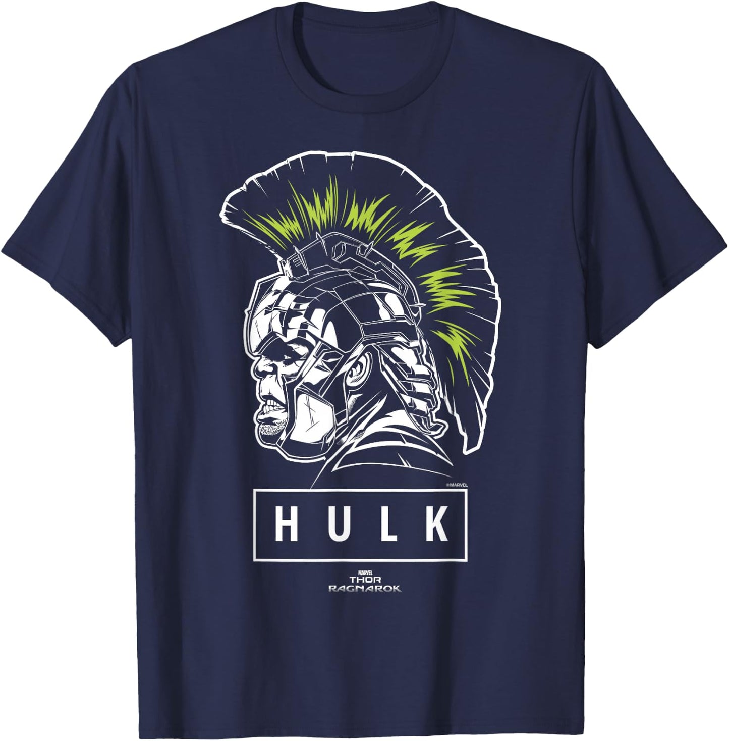 Marvel Thor Ragnarok Hulk The Champ Street View T-Shirt - T-Shirt | Navy