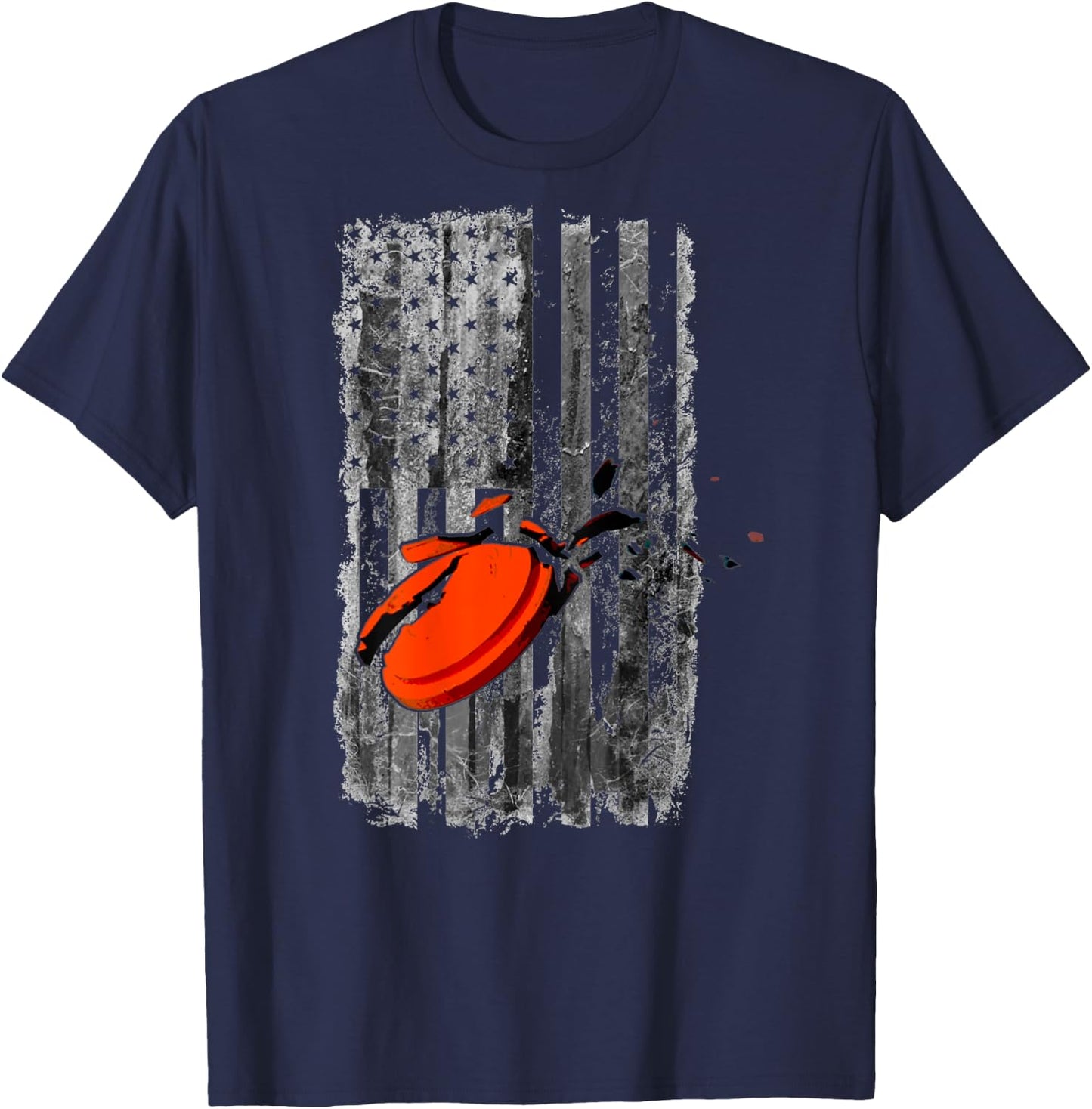 Gun Clay Target Competition Shooting Women & Men Gift Shirt T-Shirt - T-Shirt | Navy