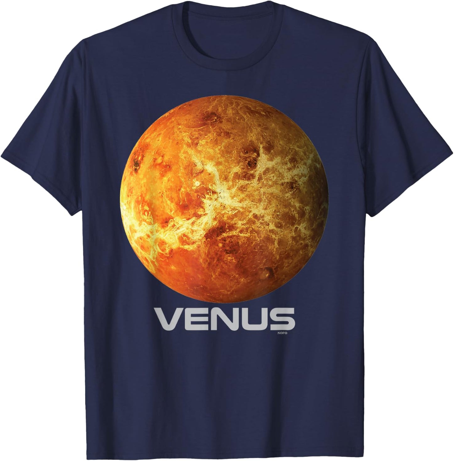 Venus Shirt, Solar System Planet T-Shirt - T-Shirt | Navy