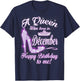A queen Was Born In December Happy Birthday To Me T-Shirt - T-Shirt | Navy