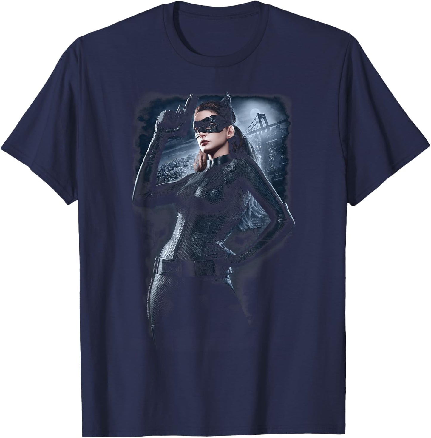 Batman Dark Knight Rises Catwoman Out on The Town T-Shirt - T-Shirt | Navy