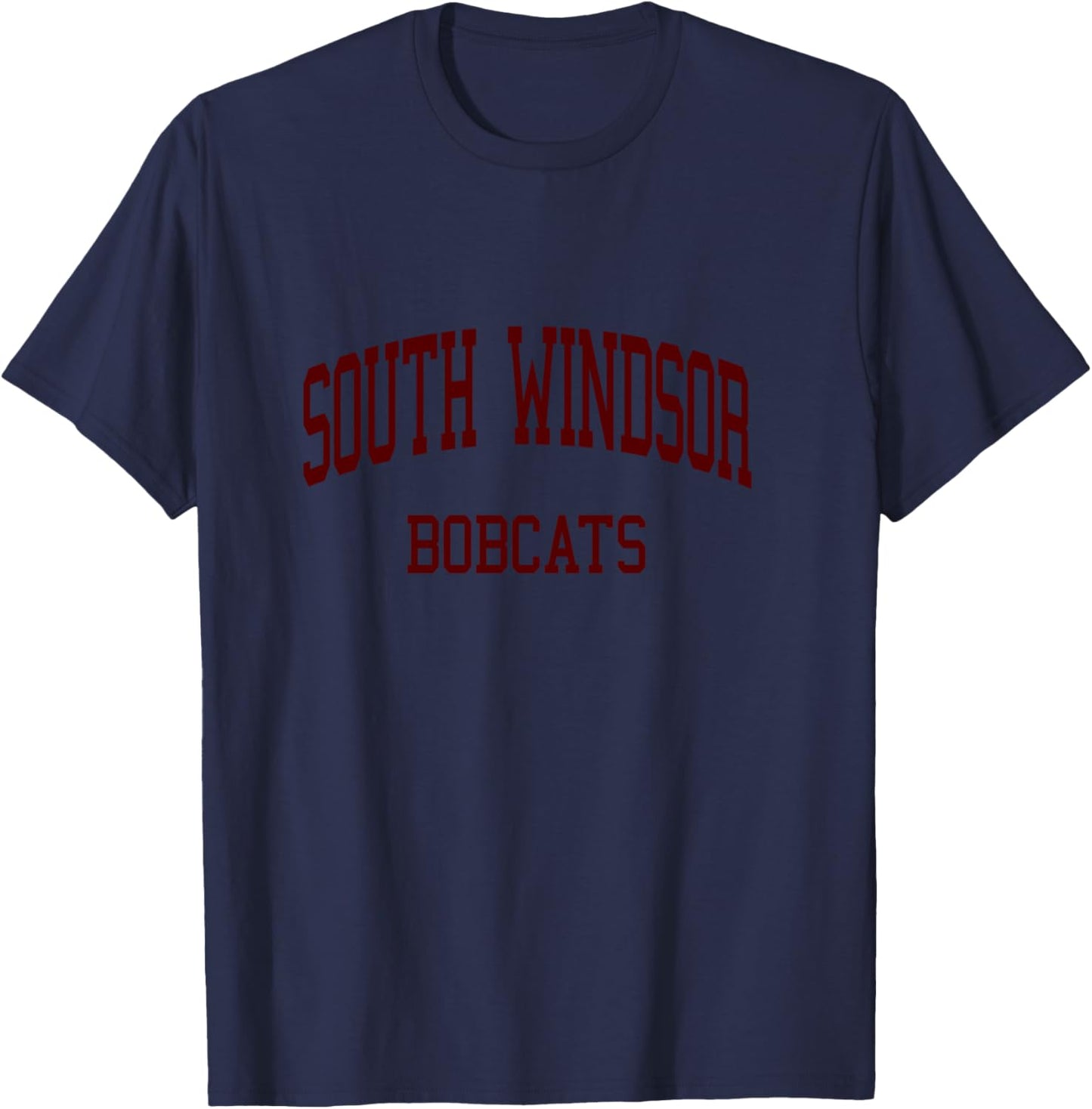 South Windsor High School HS South Windsor CT Retro T-Shirt - T-Shirt | Navy