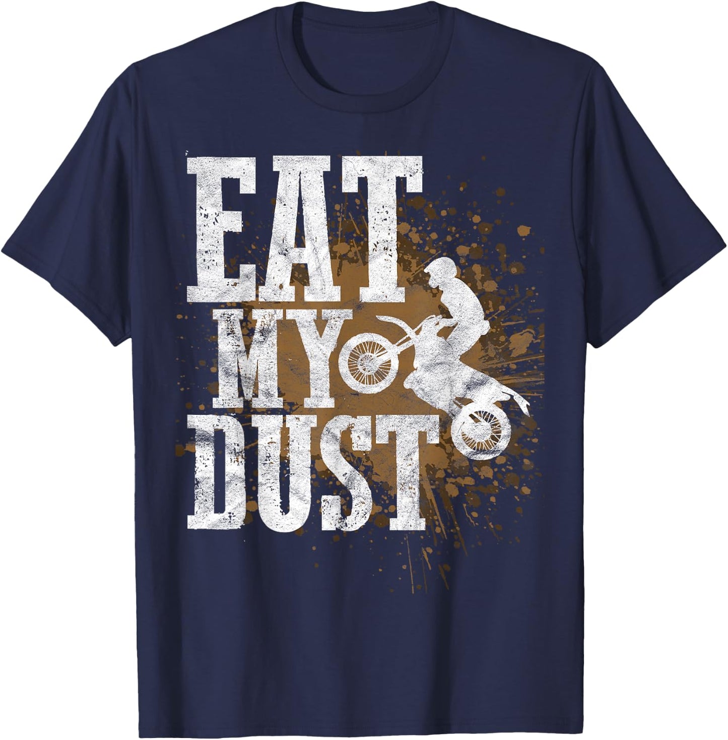 Motocross Design For Youth Boys Gift Dirtbike Biker Men T-Shirt - T-Shirt | Navy