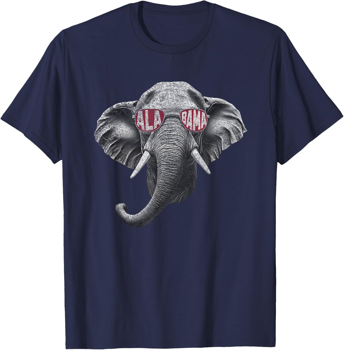 Alabama Elephant Lovers T-Shirt - T-Shirt | Navy