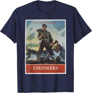 US Army Corps of Engineers T-Shirt - T-Shirt | Navy
