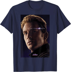 Marvel Avengers Endgame Captain America What Ever It Takes T-Shirt - T-Shirt | Navy