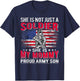 My Mommy Is A Soldier Hero Proud Army Son Military Child T-Shirt - T-Shirt | Navy