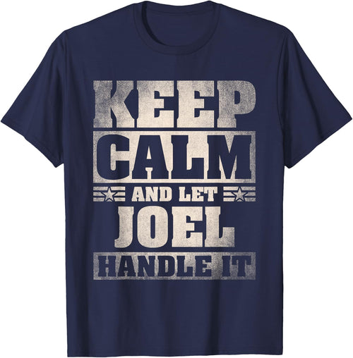 Joel Name Shirt Personalized Joel First Name