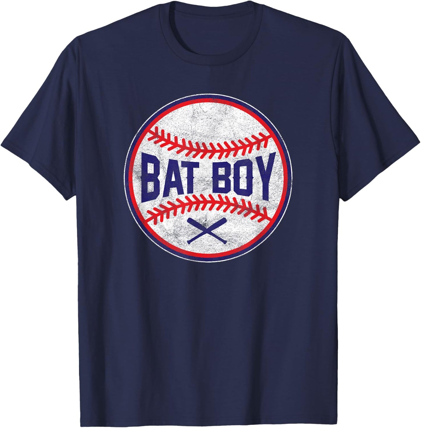 BAT BOY Baseball Positions Team Designer Shirts T-Shirt - T-Shirt | Navy