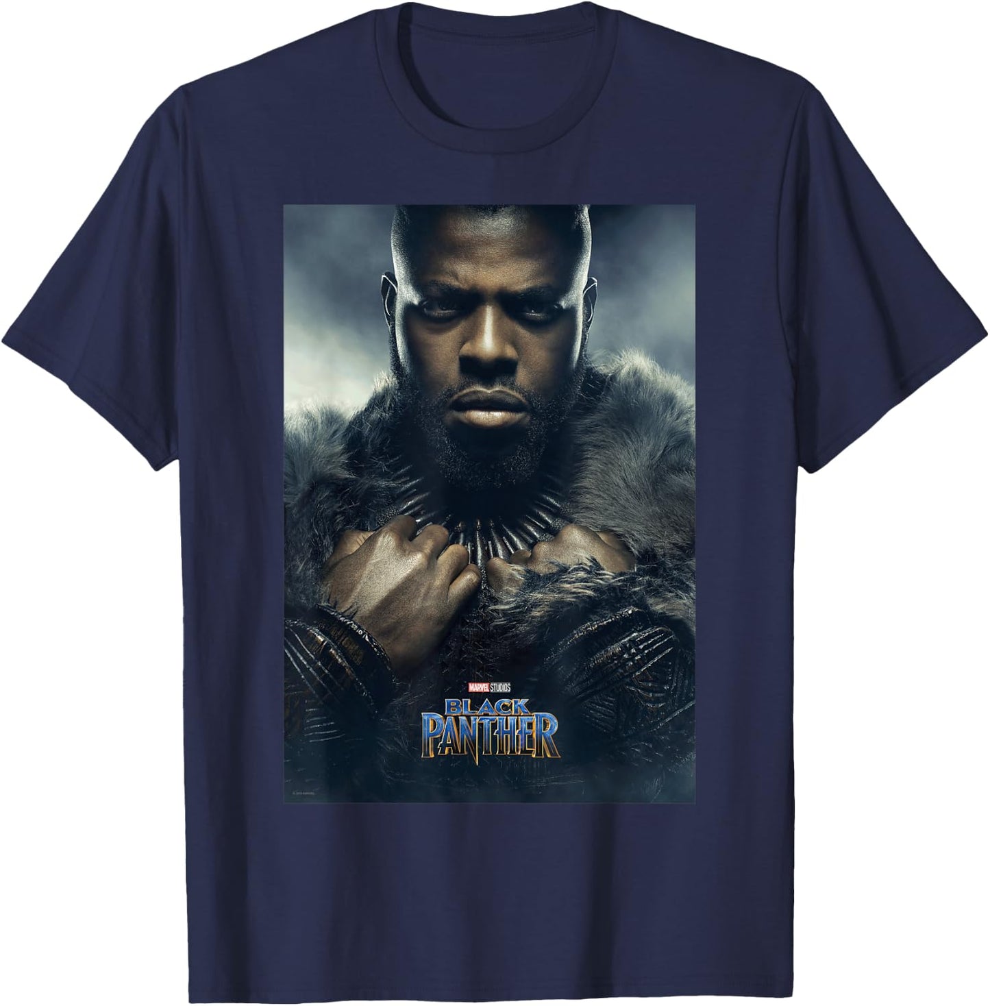Marvel Black Panther Avengers M'Baku Poster Graphic T-Shirt - T-Shirt | Navy