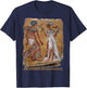 King Akhenaten and Queen Nefertiti Old Egyptian gift T-Shirt - T-Shirt | Navy