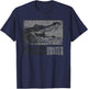 Alligator Hunter Shirt Outdoor Gator Hunting Gift T-Shirt - T-Shirt | Navy