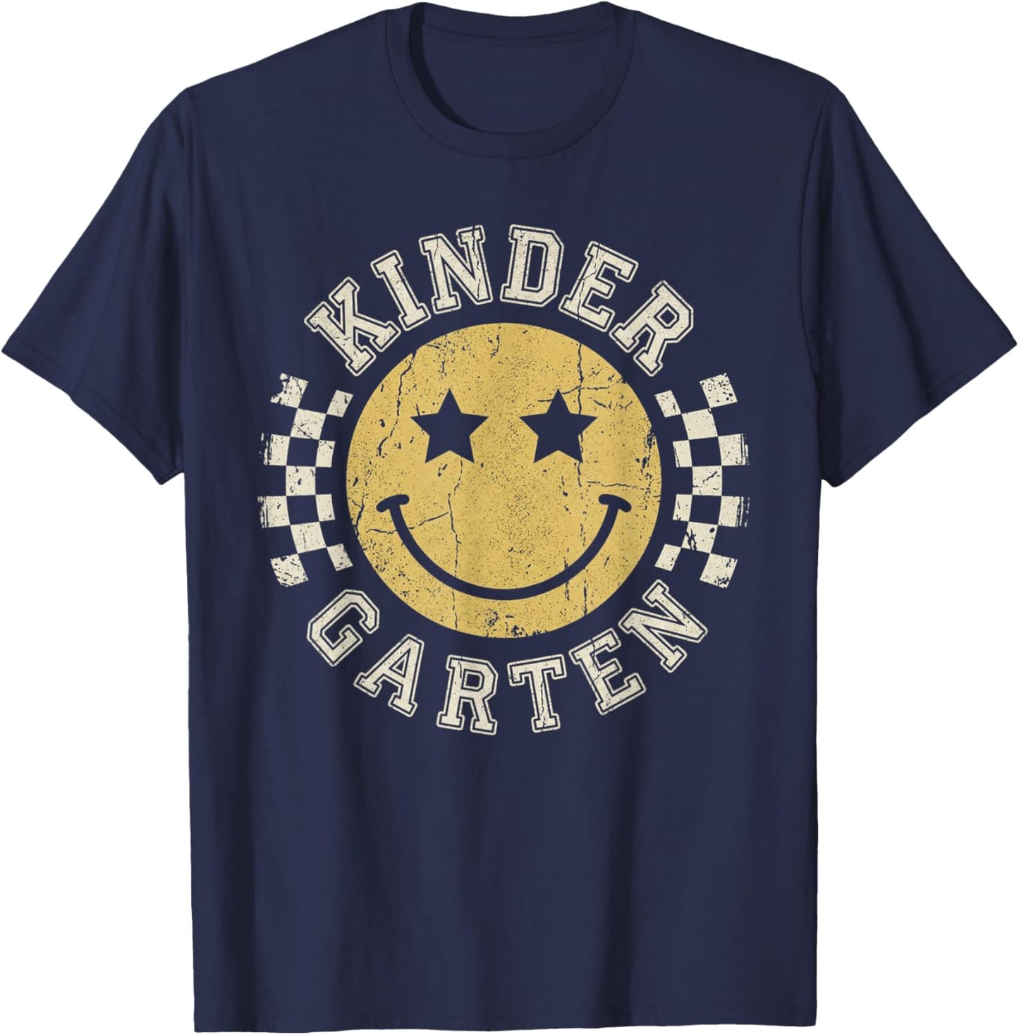 Back to School Kindergarten Kids Boys Girls T-Shirt - T-Shirt | Navy