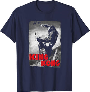 King Kong Planes Poster T Shirt T-Shirt - T-Shirt | Navy