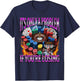 It’s Only A Problem if You’re Losing Funny Gambling Bootleg T-Shirt - T-Shirt | Navy