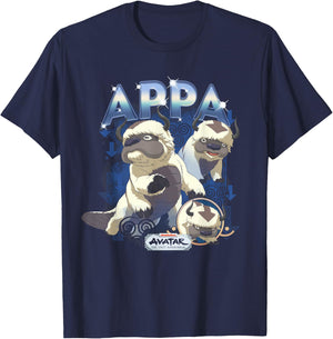 Avatar: The Last Airbender Appa Heartthrob T-Shirt - T-Shirt | Navy