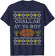 Challah At Ya Boy Shirt, Rosh Hashanah, Hanukkah Jewish Food T-Shirt - T-Shirt | Navy