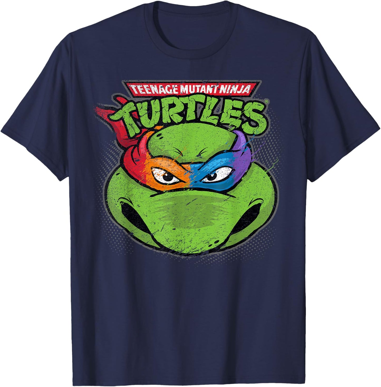Teenage Mutant Ninja Turtles Multicolored bandana T-Shirt - T-Shirt | Navy