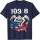 Psalm 109:8 KJV Bible Verse Shirt NIV with Angel and USA T-Shirt - T-Shirt | Navy