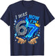 I was 6 Now I'm 7 Year Old 7th Birthday 6 7 Boys Kids T-Shirt - T-Shirt | Navy