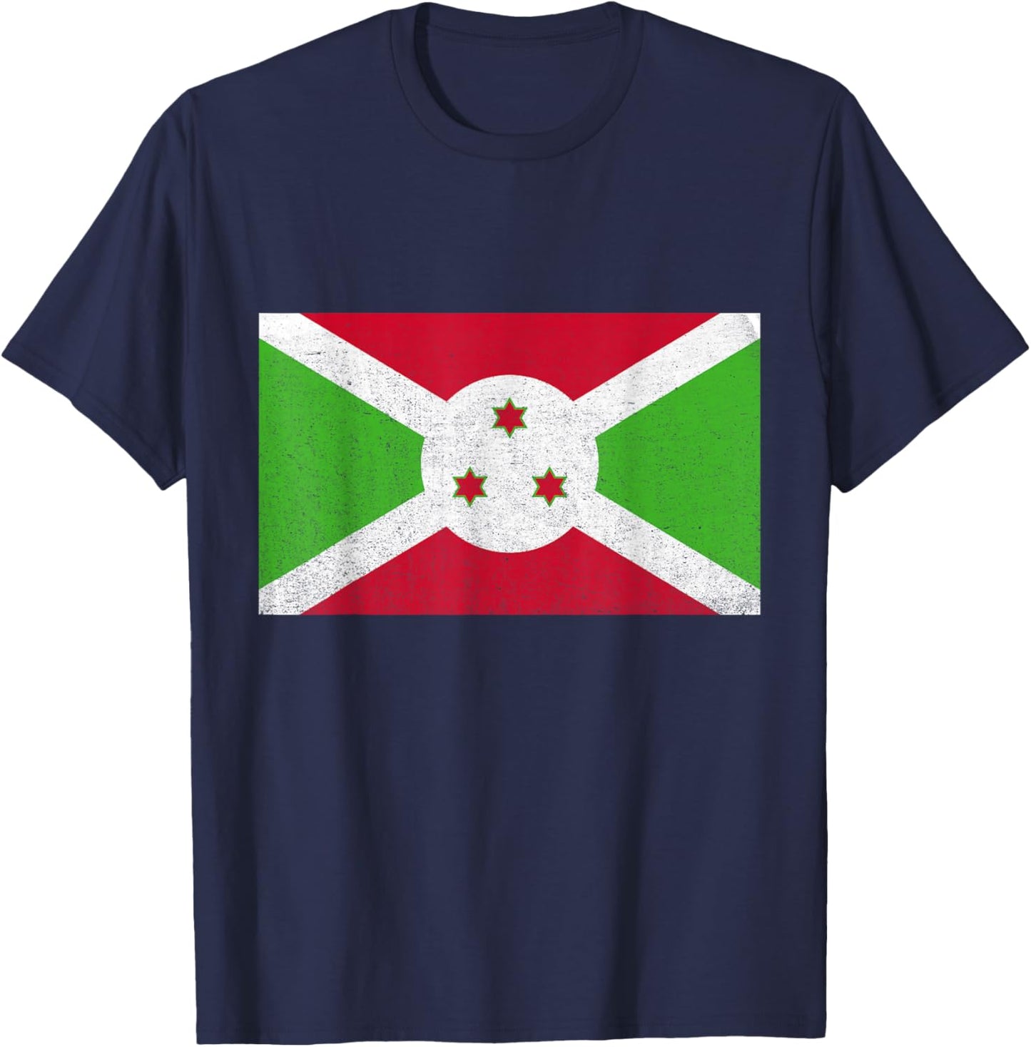 Burundi Burundian Pride Burundian Flag Burundian Roots T-Shirt - T-Shirt | Navy